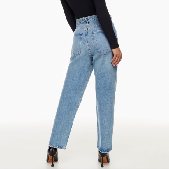 NWT!! Agolde ‘90s High Rise Crop in color Passenger size 25 - Picture 3 of 6